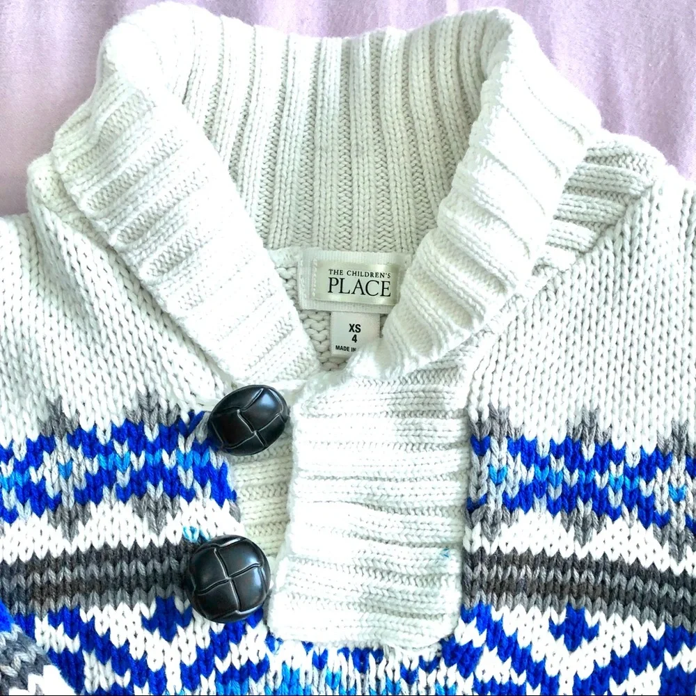 The Children’s Place Boys Collar Neck Sweater